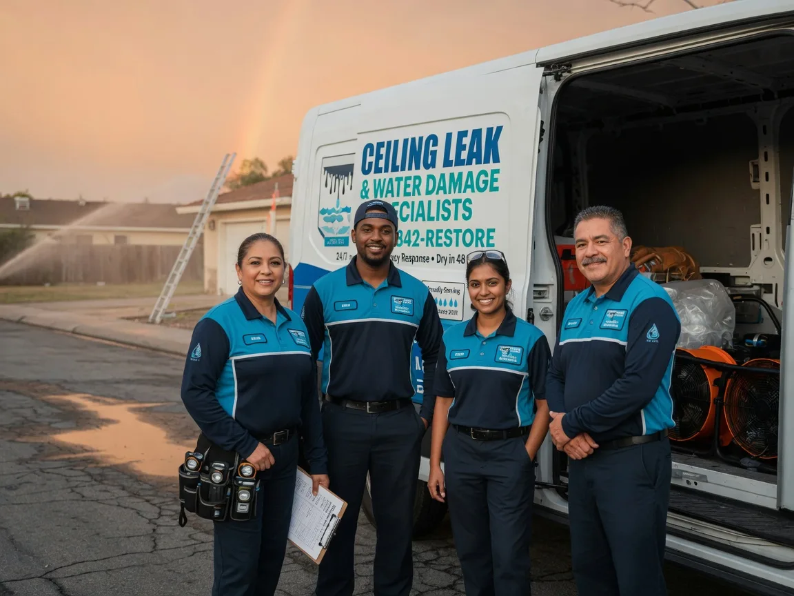 Ceiling Leak Cleanup company in Evansville, IN