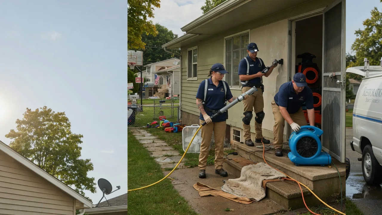 Crawl Space Water Removal in Evansville, IN near me